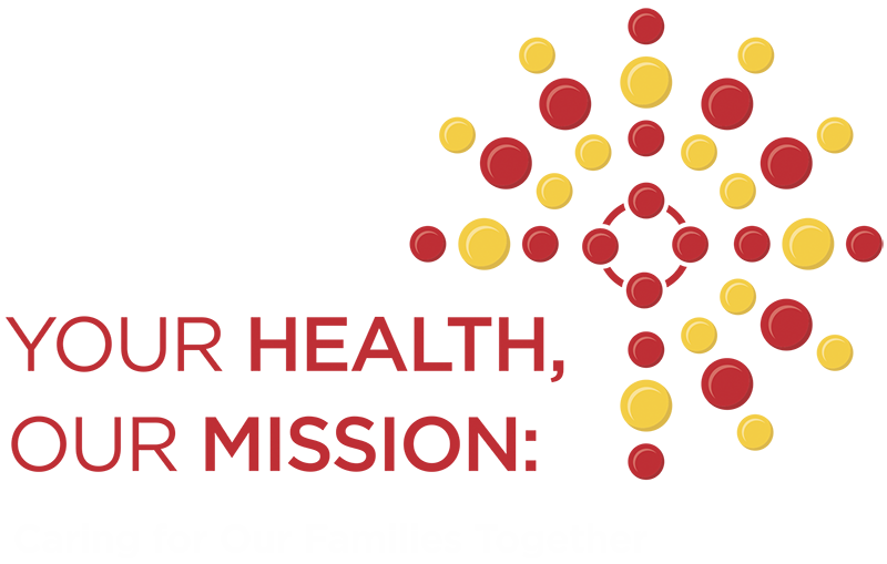 Your Health, Our Mission logo